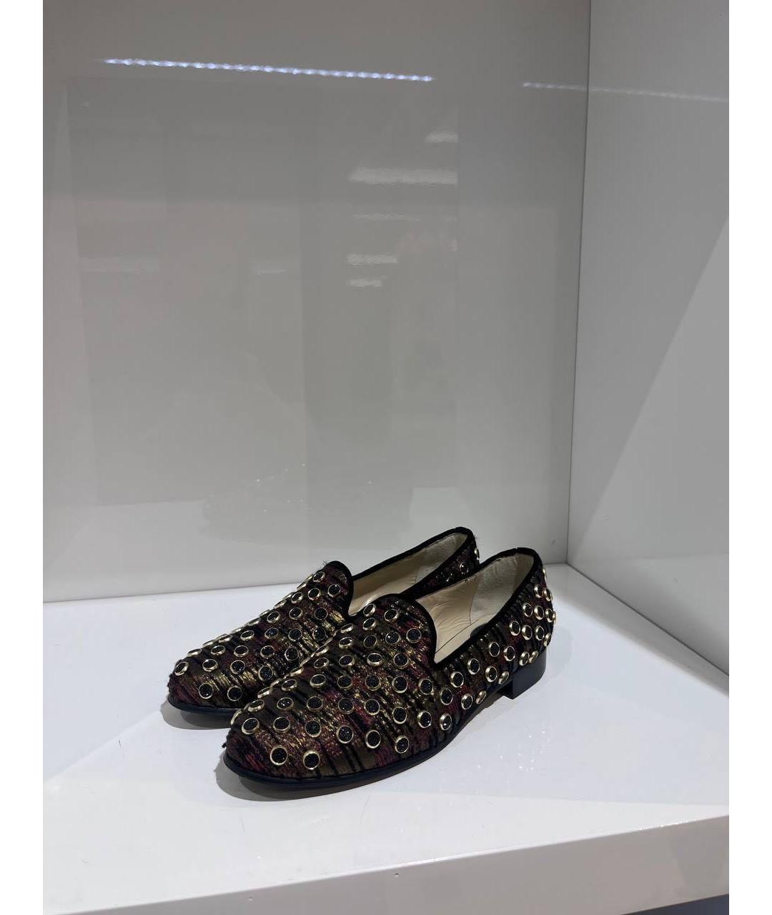 ETRO Бордовые туфли, фото 2