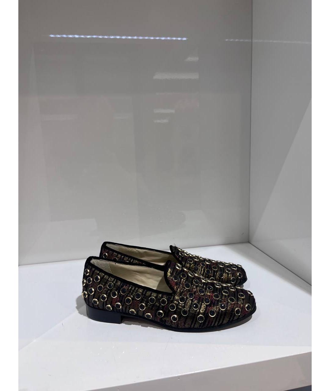 ETRO Бордовые туфли, фото 4