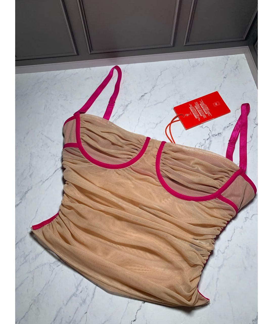 DIESEL Бежевый корсеты, фото 5