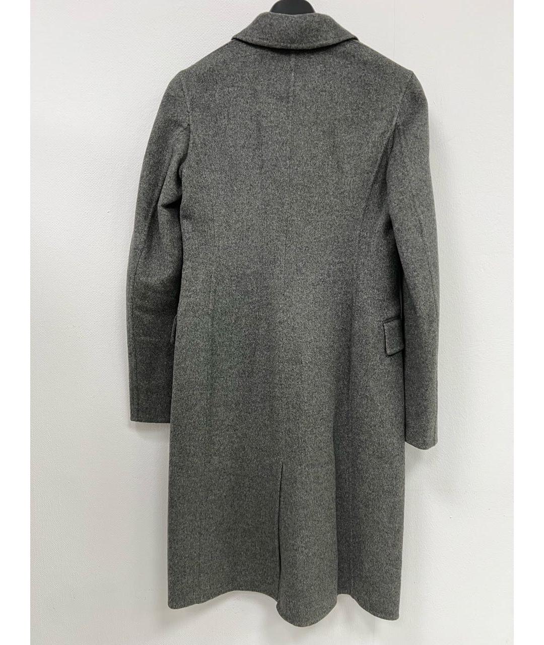 LORO PIANA Серое кашемировое пальто, фото 2