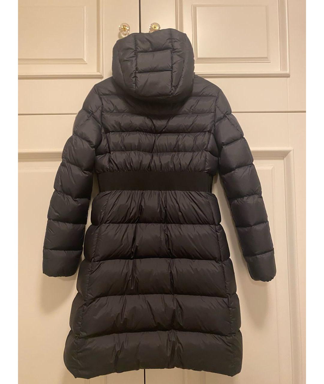 MONCLER Черная хлопковая парка, фото 2