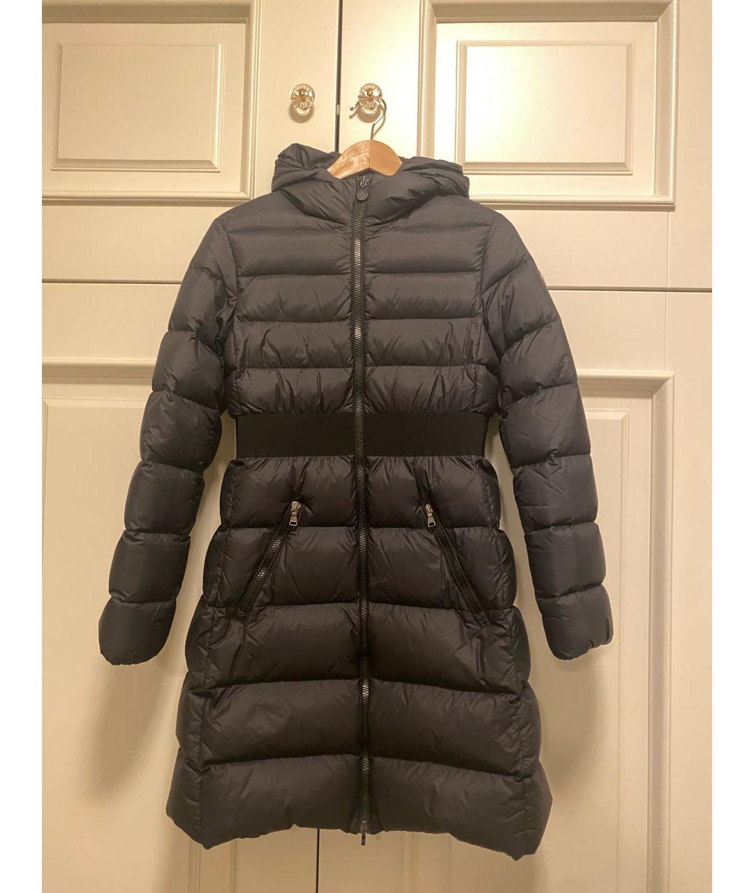 MONCLER Черная хлопковая парка, фото 8