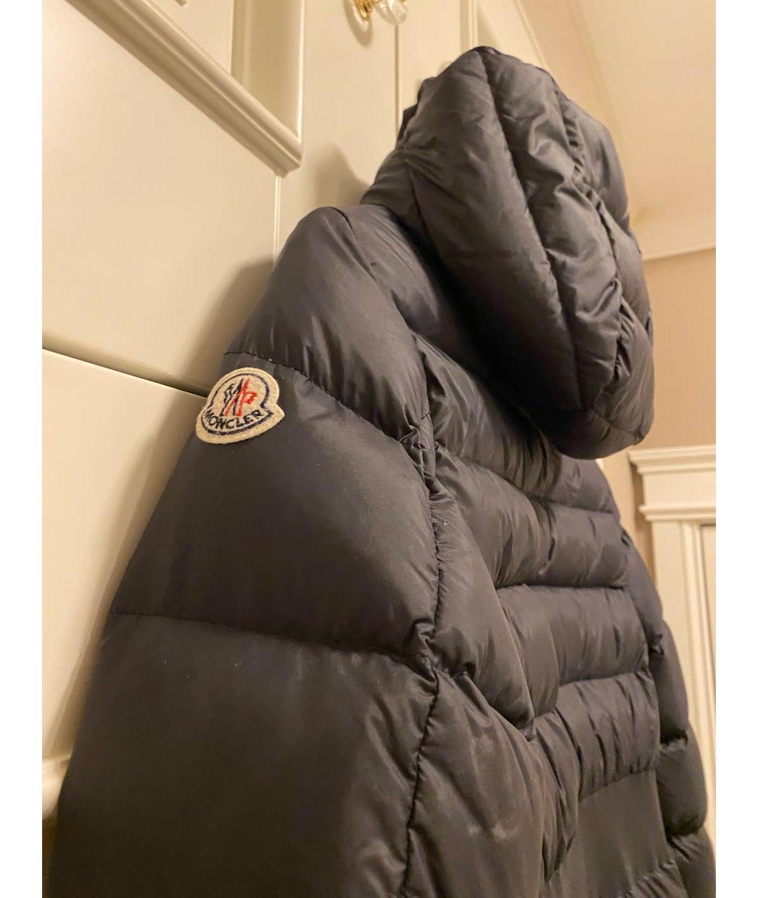 MONCLER Черная хлопковая парка, фото 3