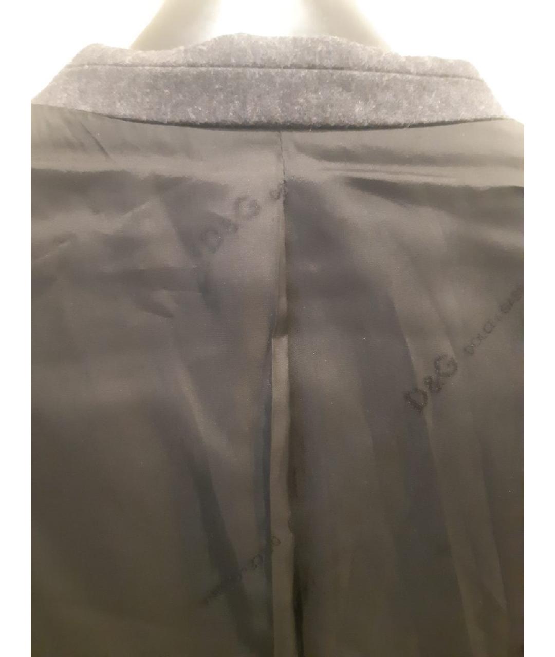 DOLCE&GABBANA Антрацитовый шерстяной пиджак, фото 3