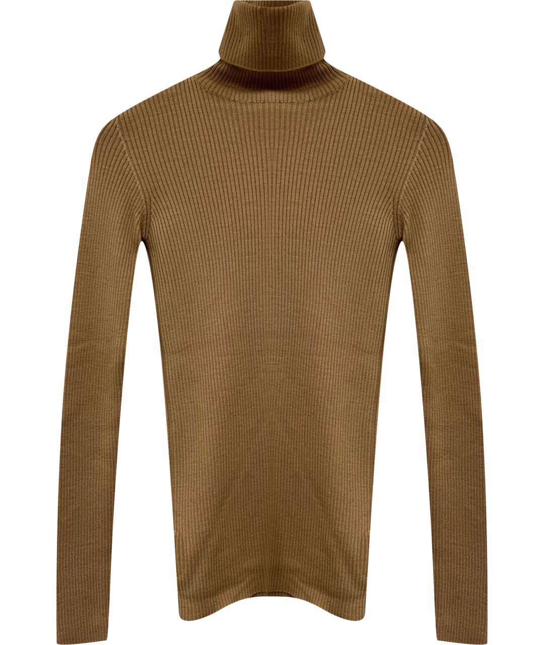 DOLCE&GABBANA Бежевая шерстяная водолазка, фото 1