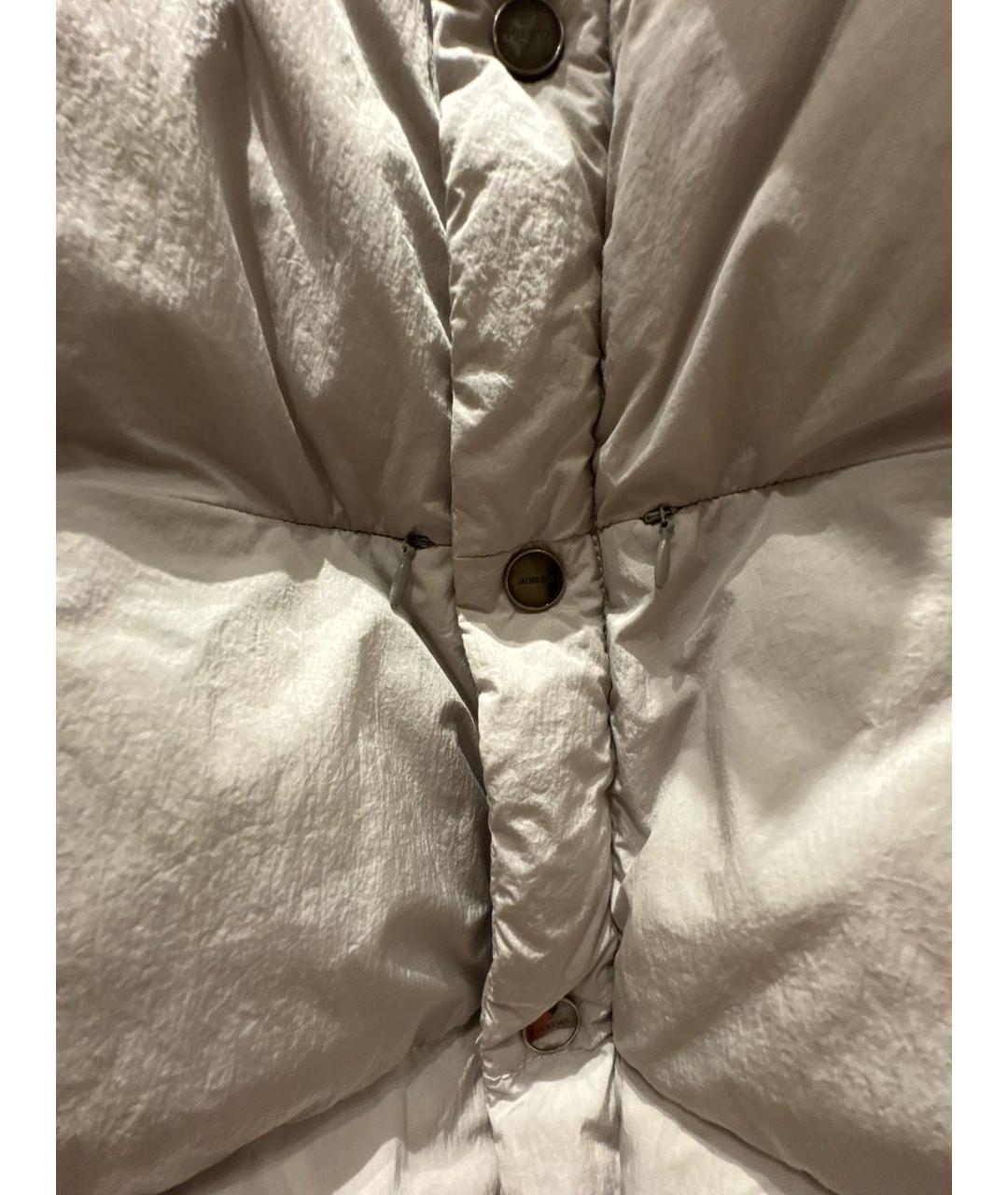 JACQUEMUS Бежевый полиамидовый пуховик, фото 5