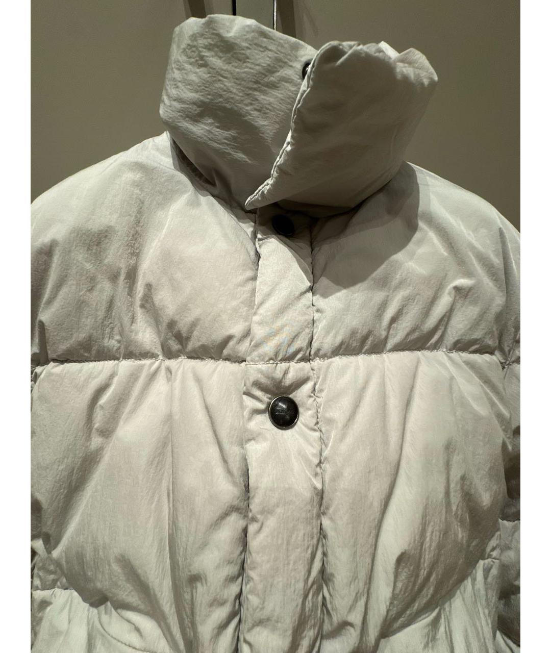 JACQUEMUS Бежевый полиамидовый пуховик, фото 4