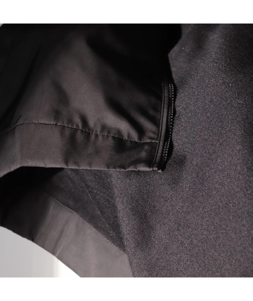 FALCONERI Черный полиэстеровый тренч/плащ, фото 5