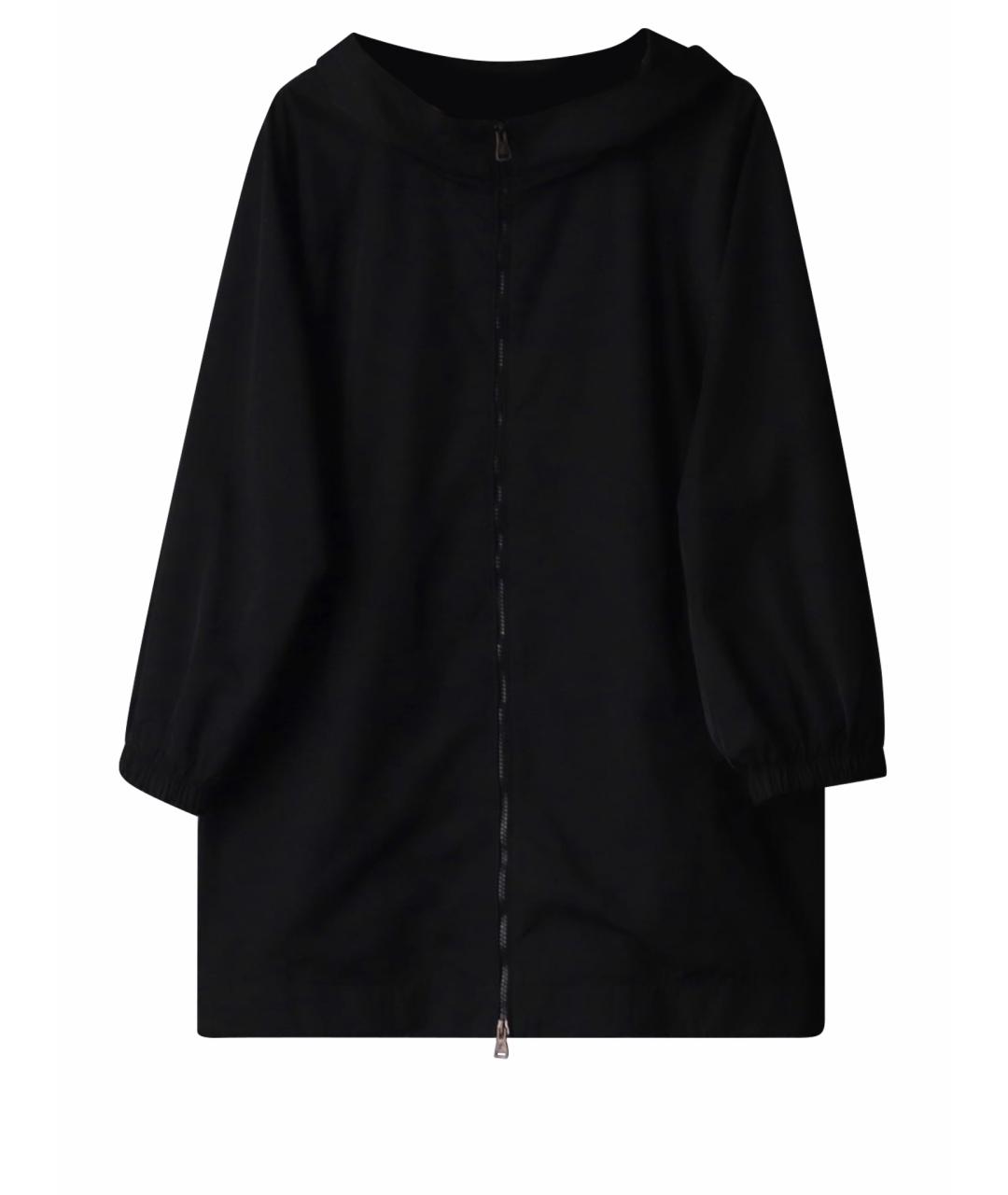 FALCONERI Черный полиэстеровый тренч/плащ, фото 1