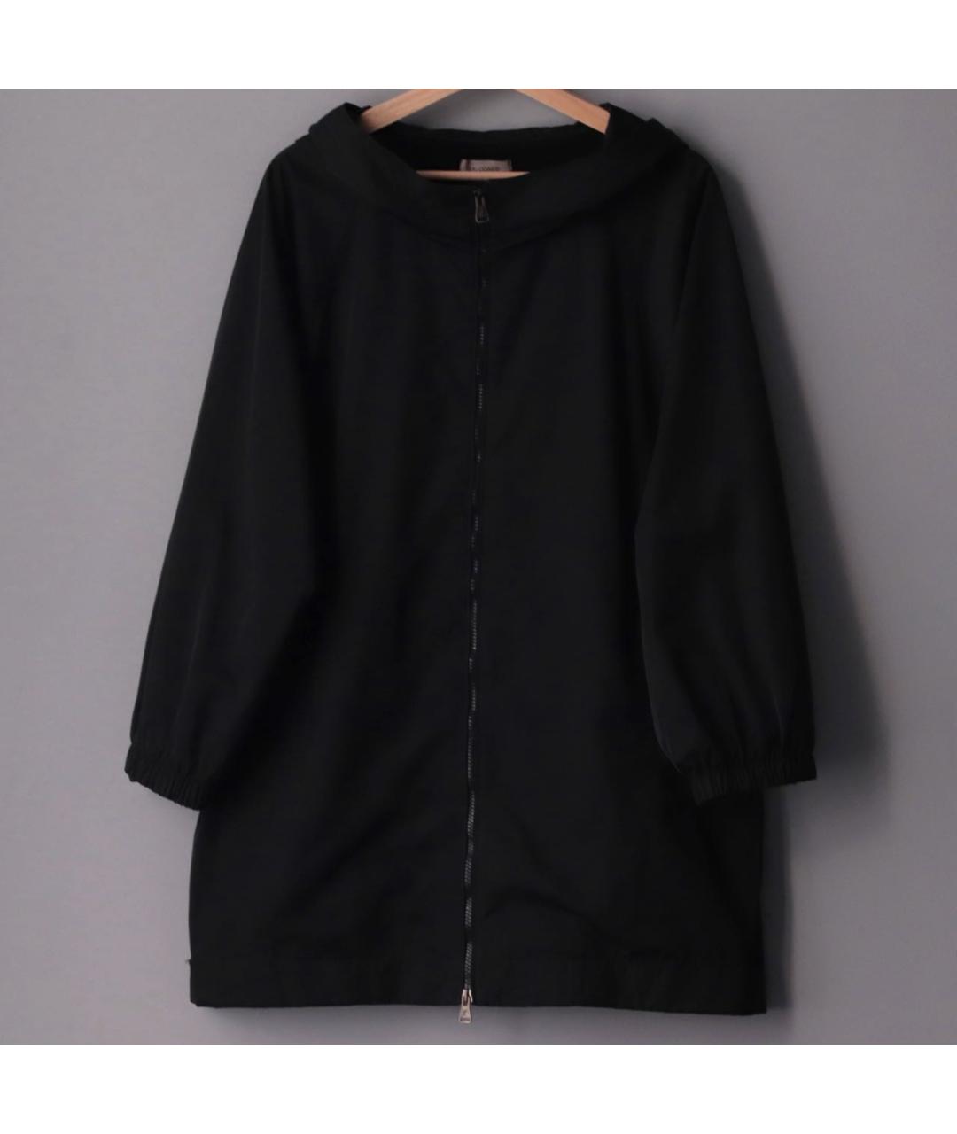 FALCONERI Черный полиэстеровый тренч/плащ, фото 7