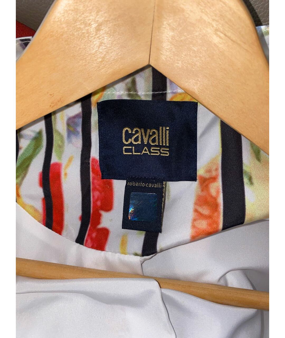 ROBERTO CAVALLI Полиэстеровая куртка, фото 4