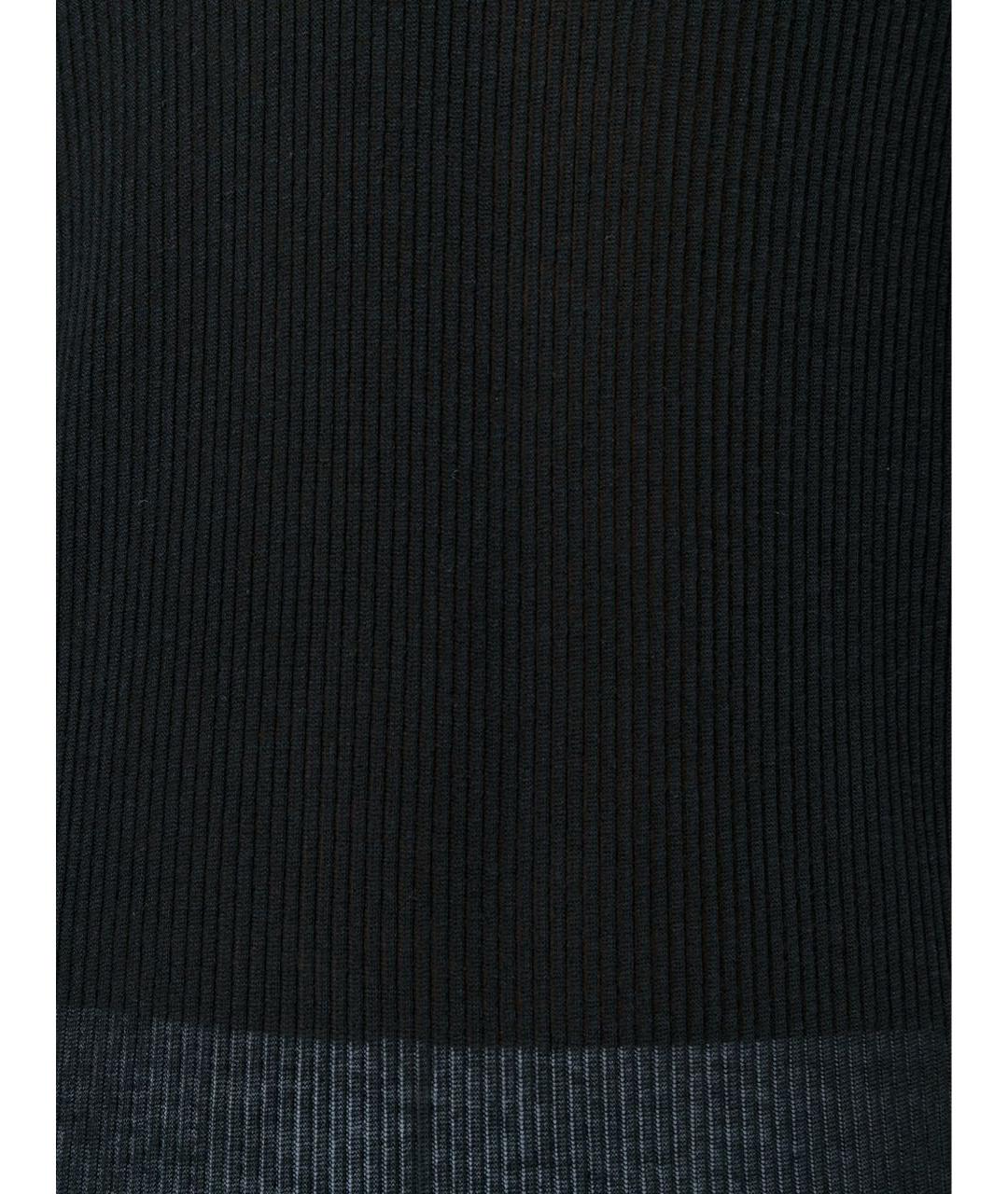 ANN DEMEULEMEESTER Черная хлопковая майка, фото 4