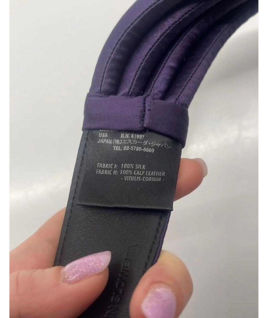 ESCADA Фиолетовый ремень, фото 4
