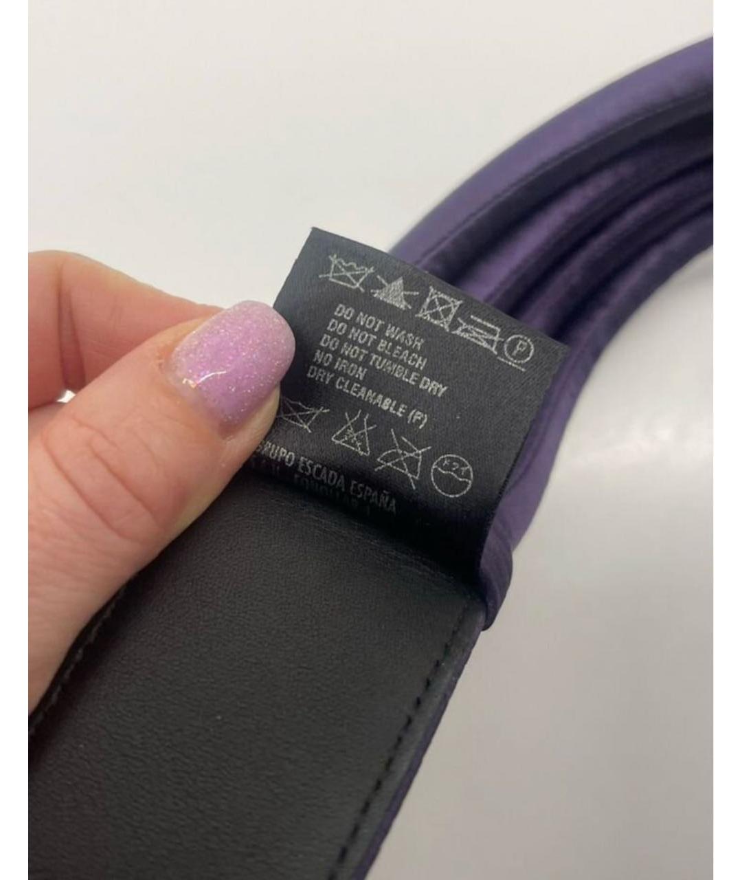 ESCADA Фиолетовый ремень, фото 5