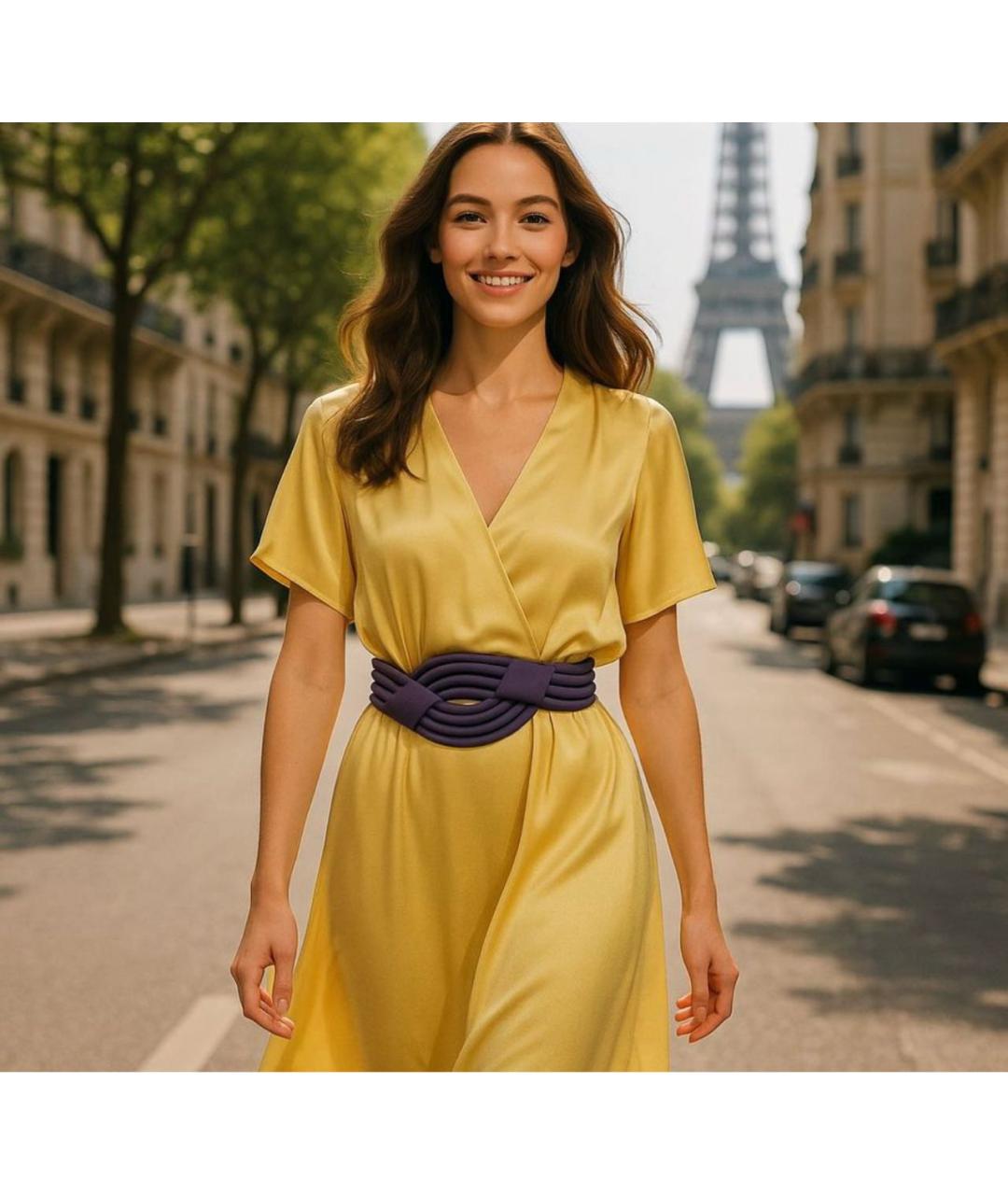 ESCADA Фиолетовый ремень, фото 6