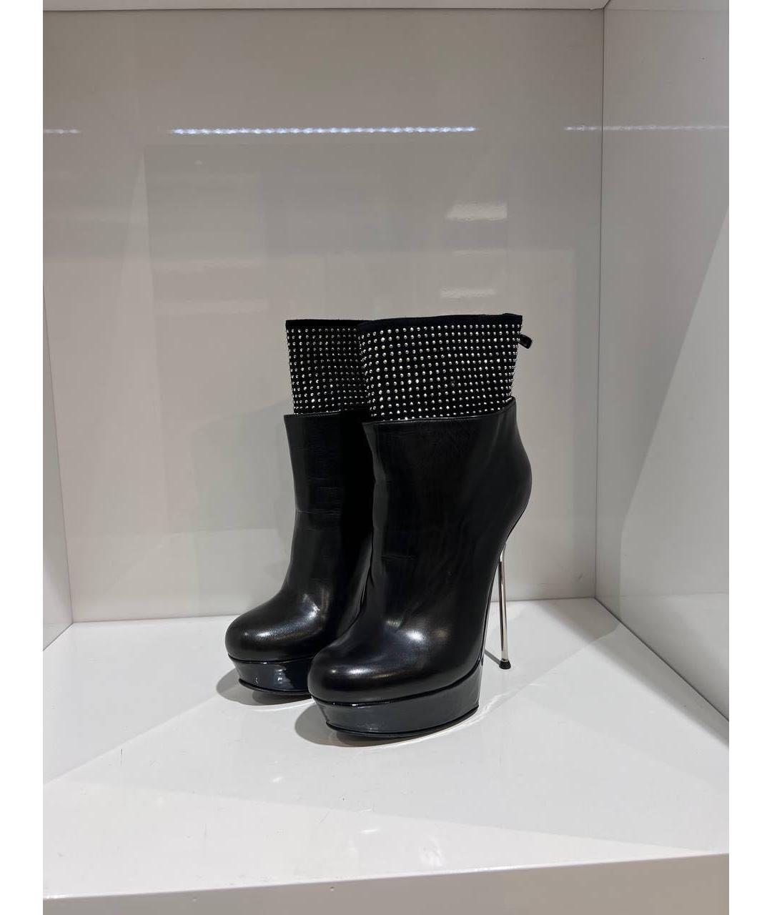 GIAN MARCO LORENZI Черные ботинки, фото 2