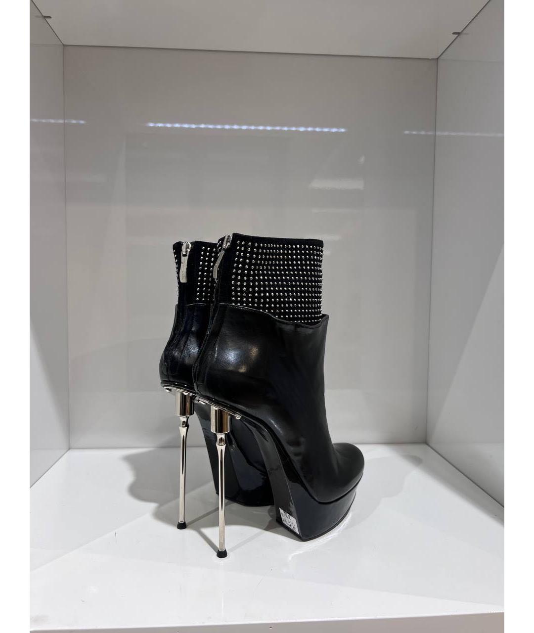 GIAN MARCO LORENZI Черные ботинки, фото 3