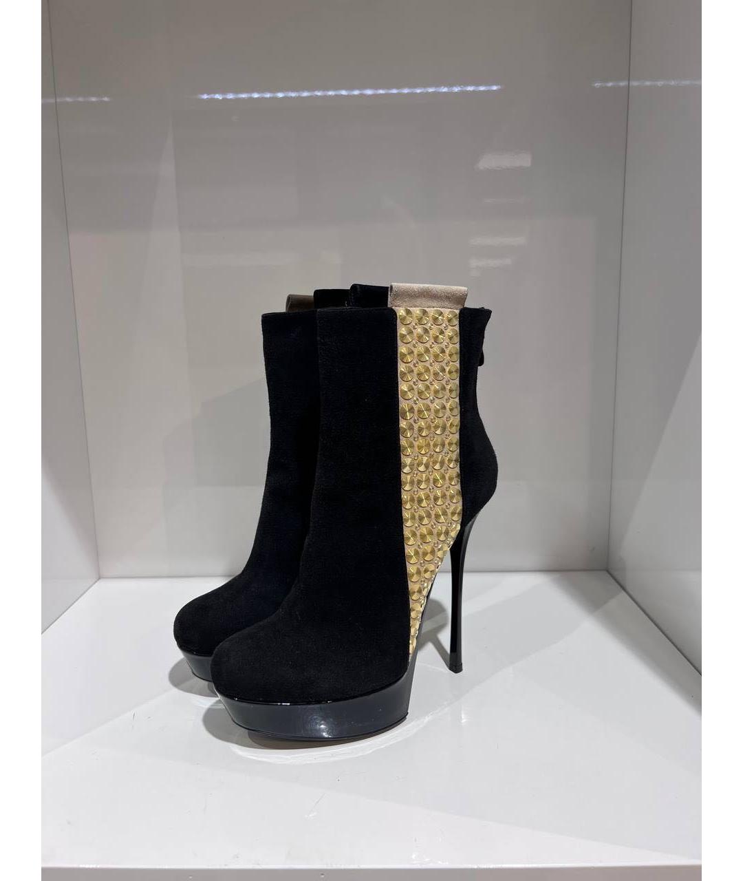 GIAN MARCO LORENZI Черные ботинки, фото 2