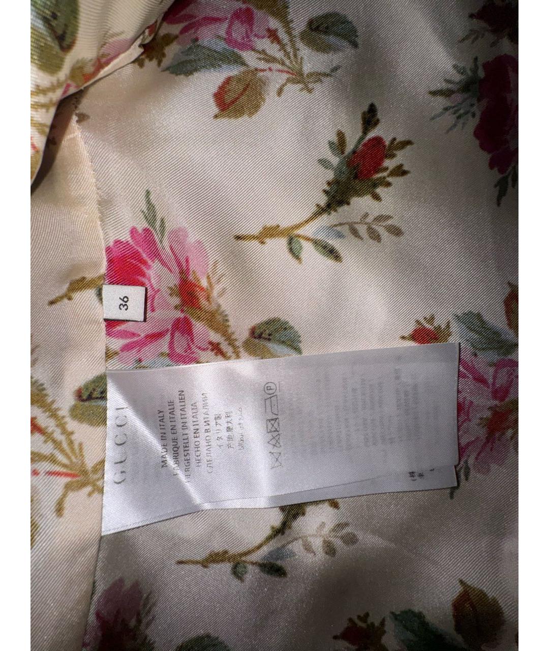 GUCCI Черный вискозный жакет/пиджак, фото 6