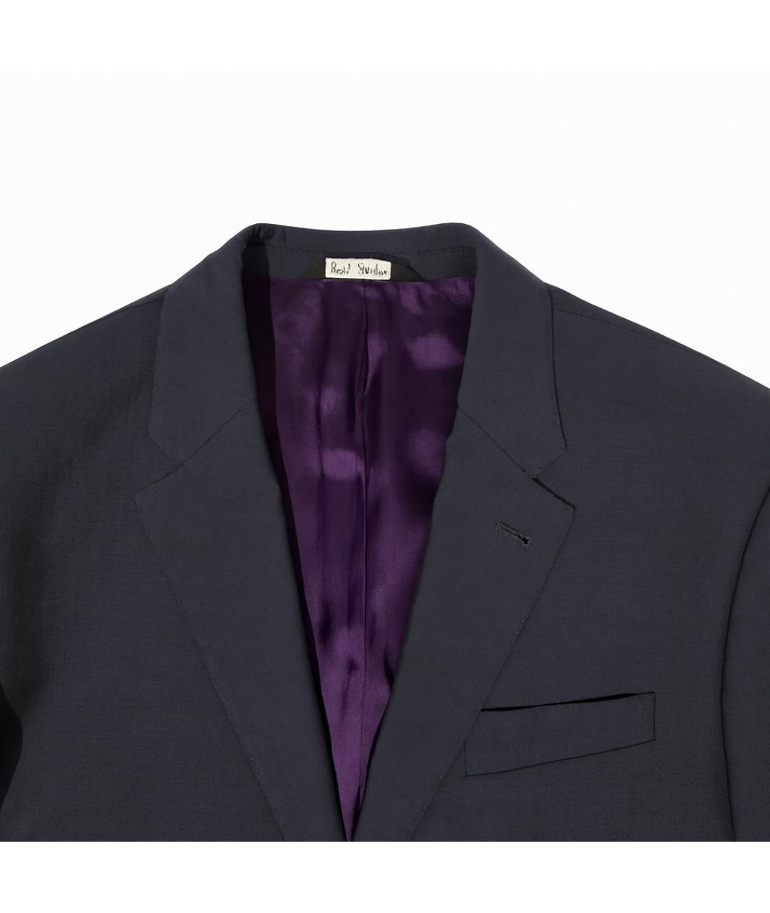 PAUL SMITH Темно-синий классический костюм, фото 4