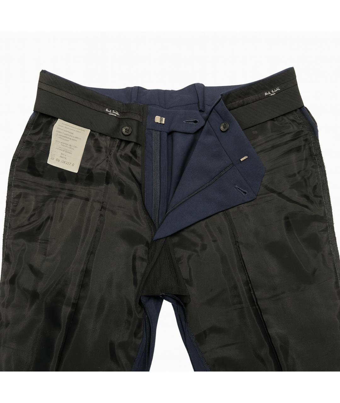 PAUL SMITH Темно-синий классический костюм, фото 6