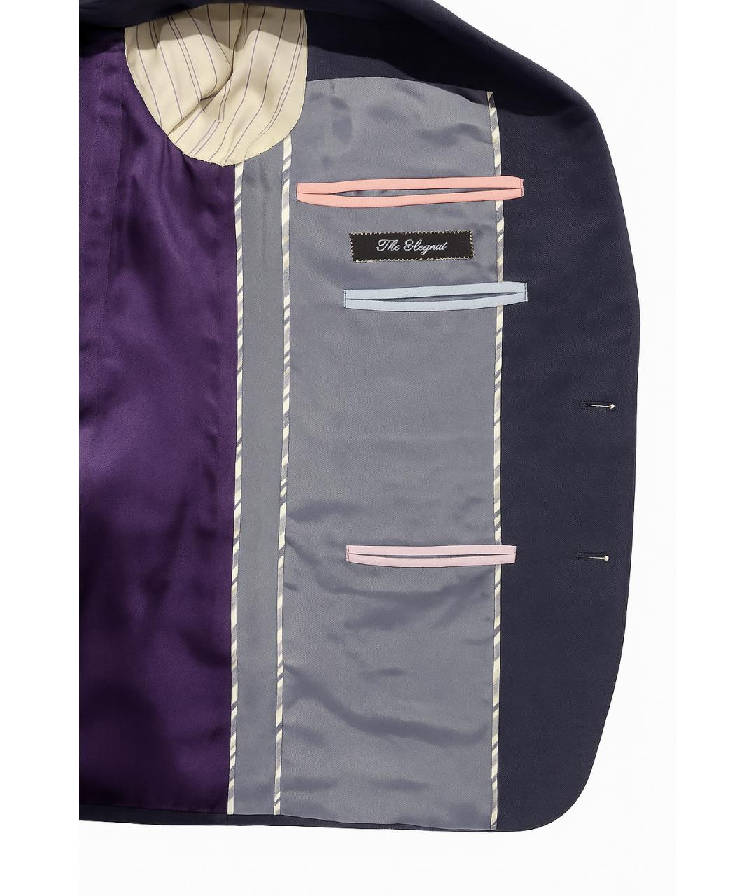 PAUL SMITH Темно-синий классический костюм, фото 3