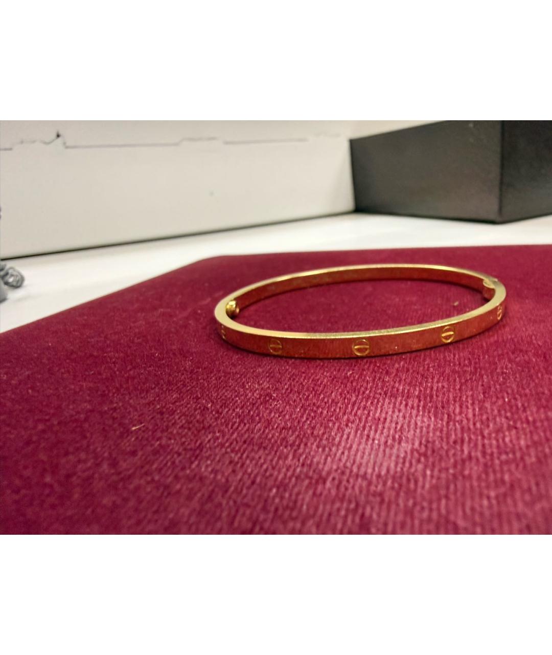 CARTIER Золотой браслет из желтого золота, фото 4