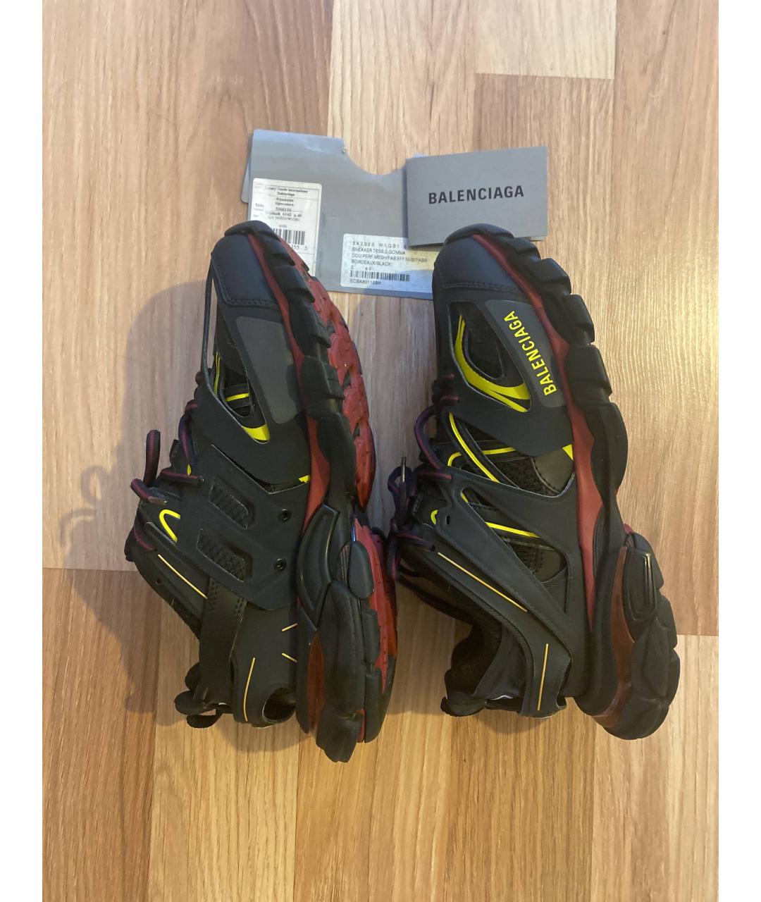 BALENCIAGA Мульти текстильные низкие кроссовки / кеды, фото 7