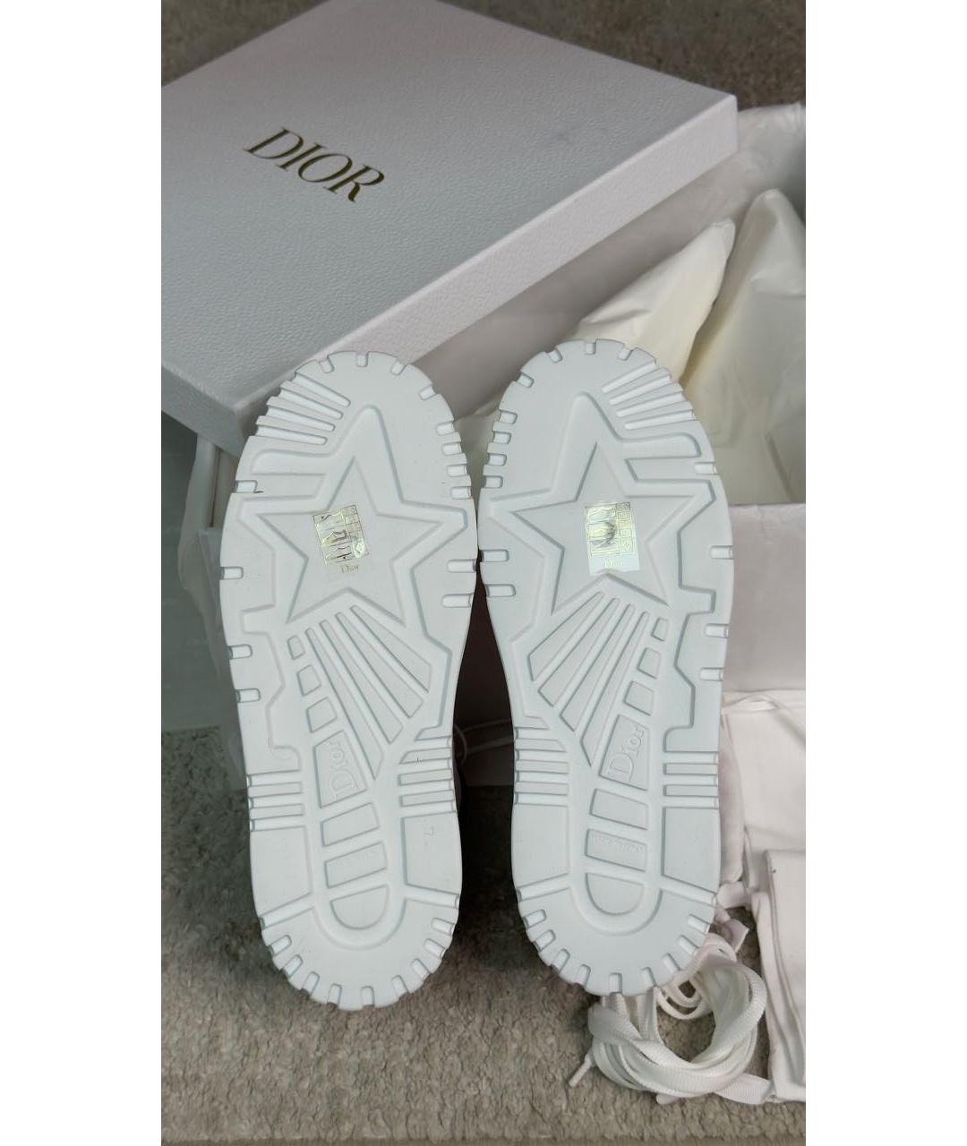 CHRISTIAN DIOR Мульти текстильные ботинки, фото 5