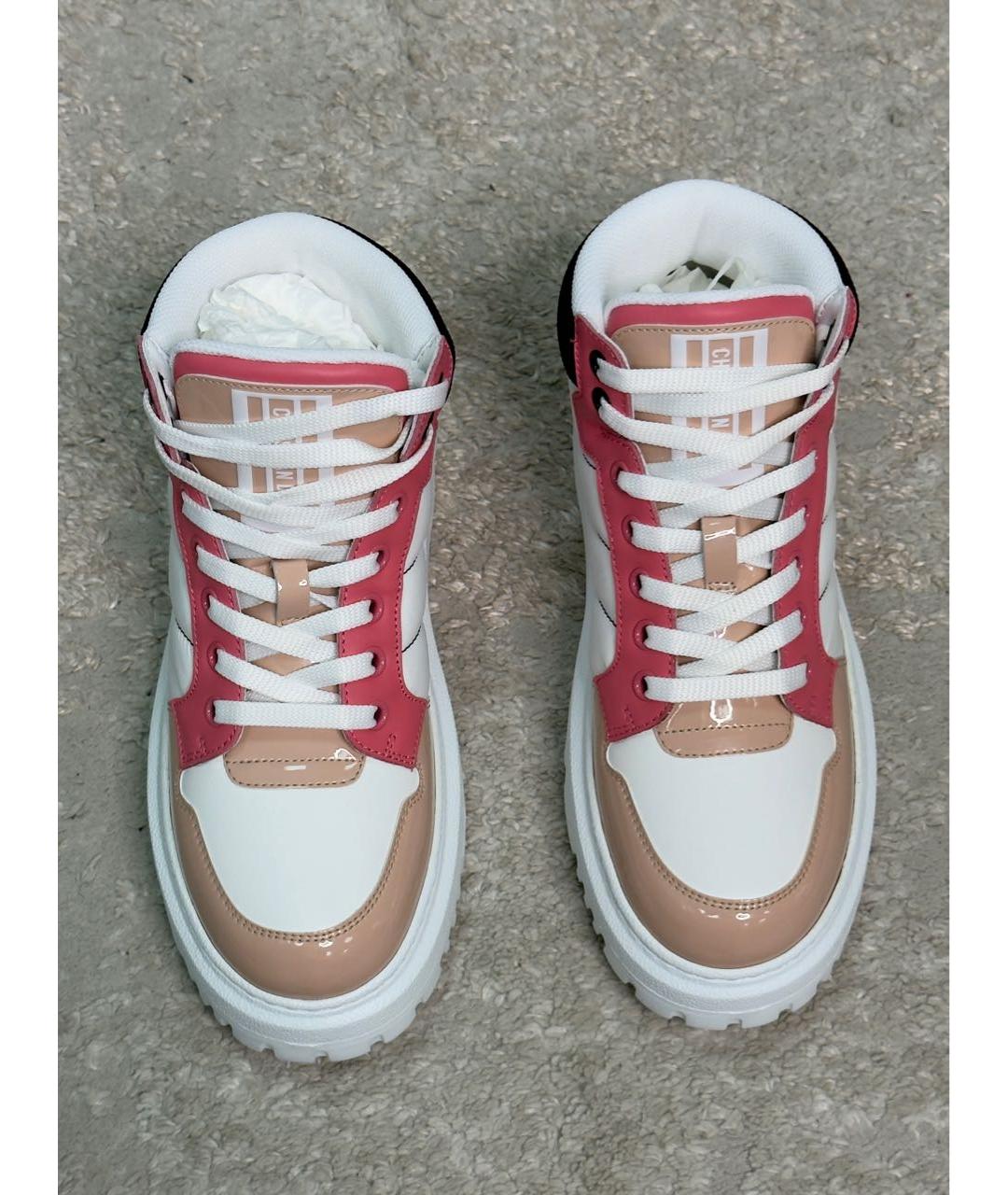 CHRISTIAN DIOR Мульти текстильные ботинки, фото 2