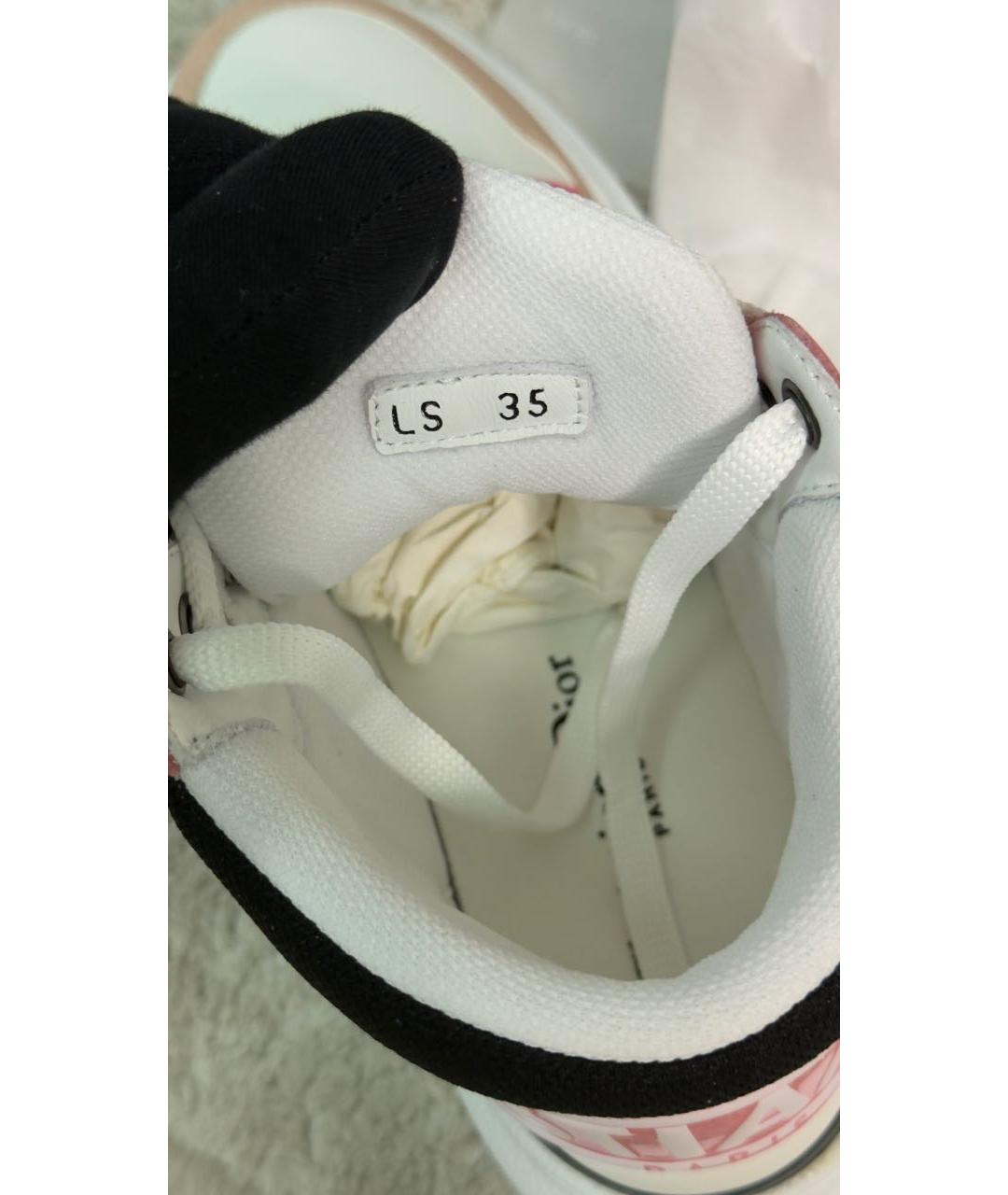 CHRISTIAN DIOR Мульти текстильные ботинки, фото 6