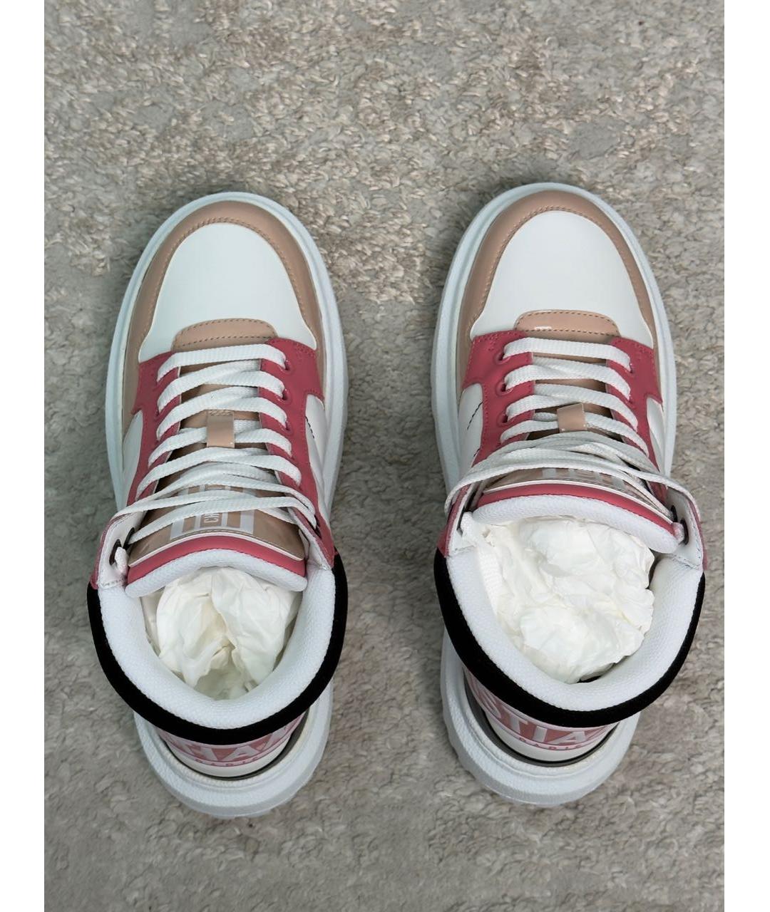 CHRISTIAN DIOR Мульти текстильные ботинки, фото 3