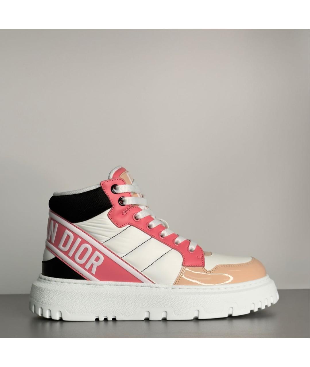 CHRISTIAN DIOR Мульти текстильные ботинки, фото 9