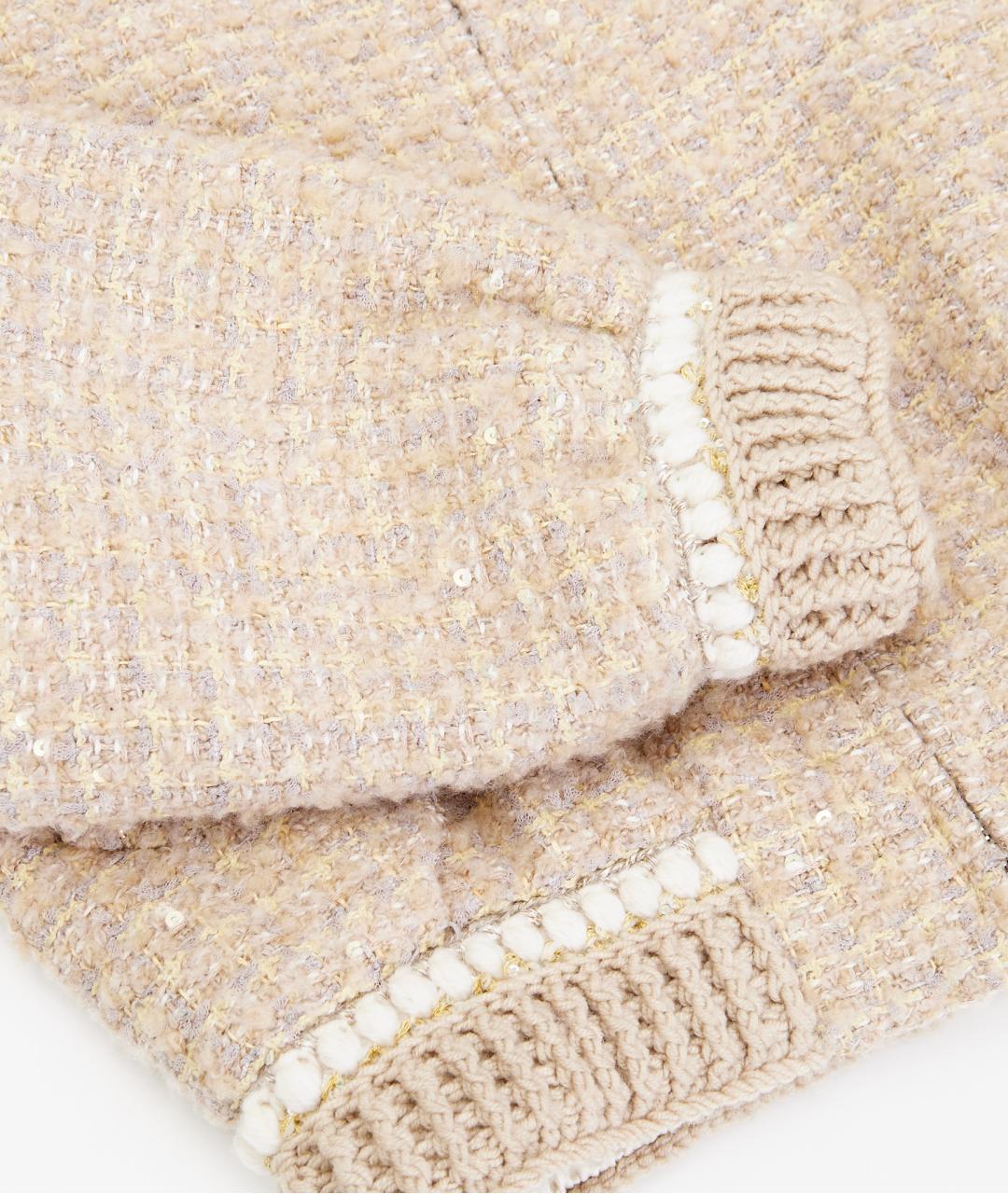 CHANEL Бежевая хлопковая куртка, фото 5