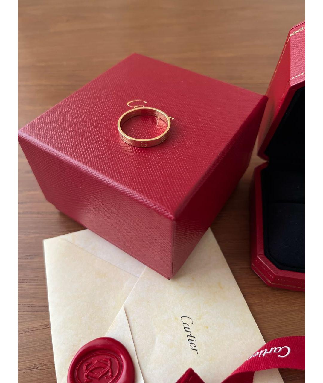 CARTIER Желтое кольцо из желтого золота, фото 4