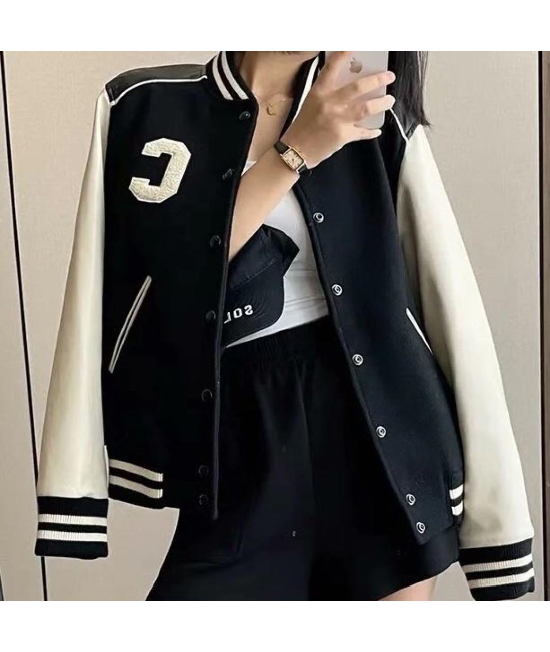 CELINE Мульти кожаная куртка, фото 2