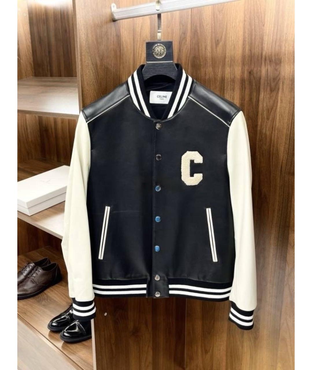 CELINE Мульти кожаная куртка, фото 3