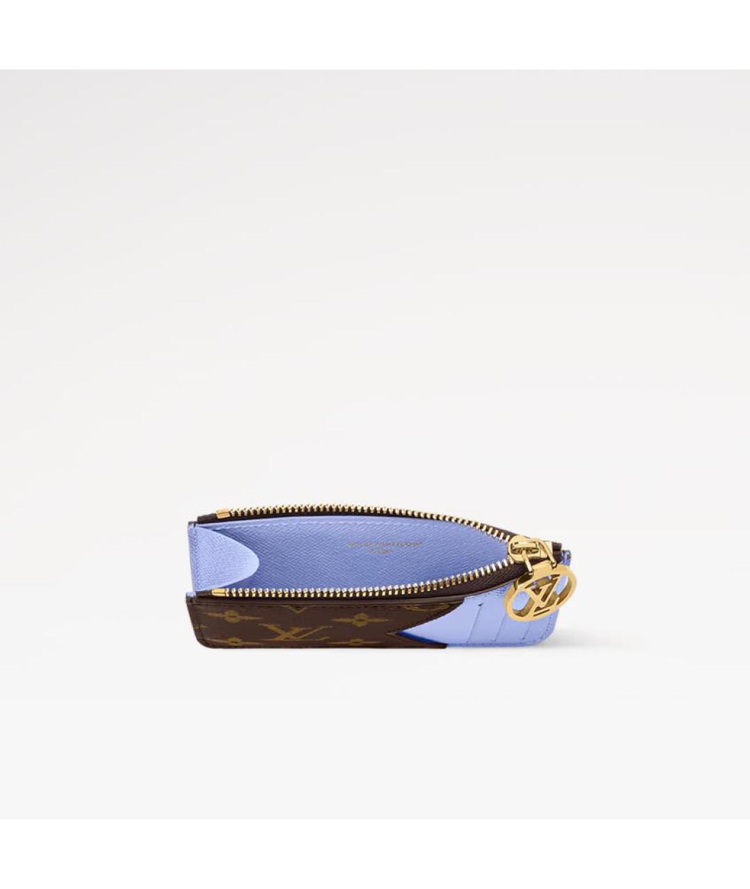 LOUIS VUITTON Коричневый кардхолдер, фото 3