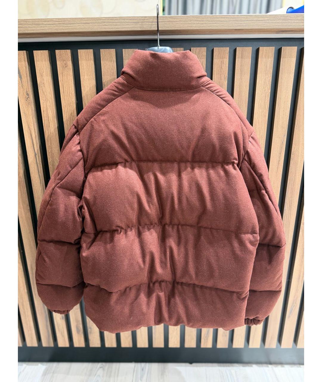 SIMONETTA RAVIZZA Розовый шерстяной пуховик, фото 2