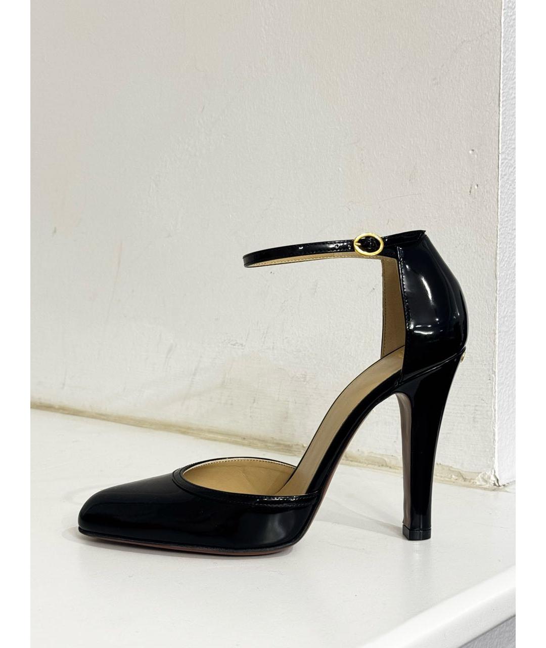 VALENTINO Черные туфли из лакированной кожи, фото 6