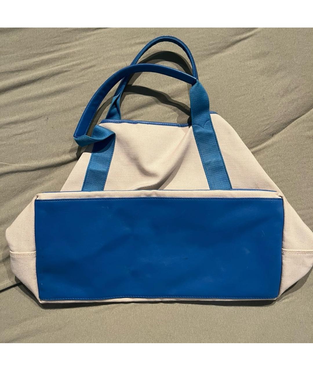 BALENCIAGA Бежевая тканевая сумка тоут, фото 2