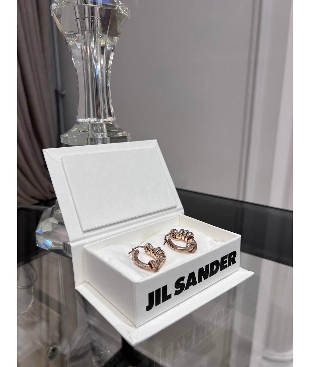 JIL SANDER Серебряные серьги, фото 2