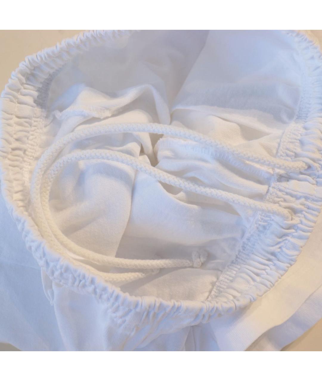 SPORTY AND RICH Белые хлопковые шорты, фото 6