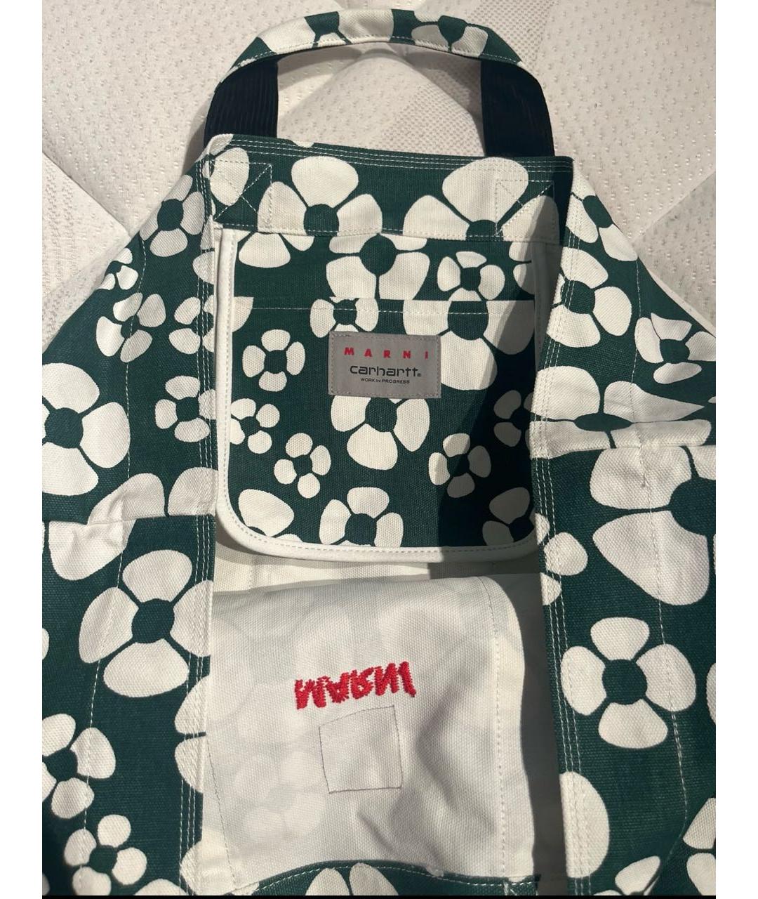 MARNI Мульти тканевая сумка тоут, фото 3