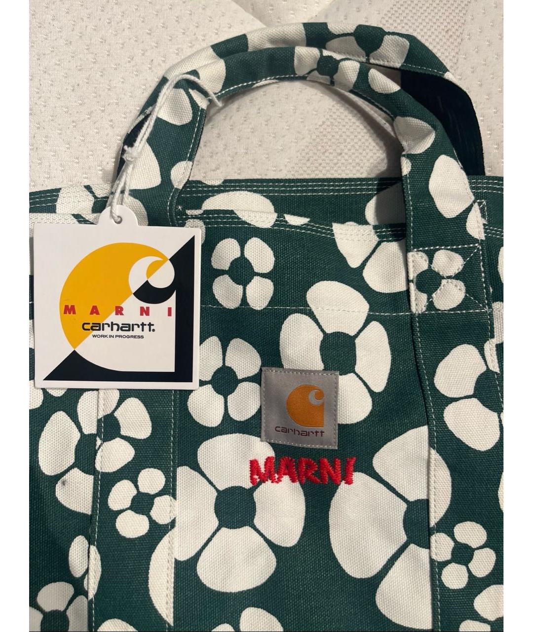 MARNI Мульти тканевая сумка тоут, фото 2