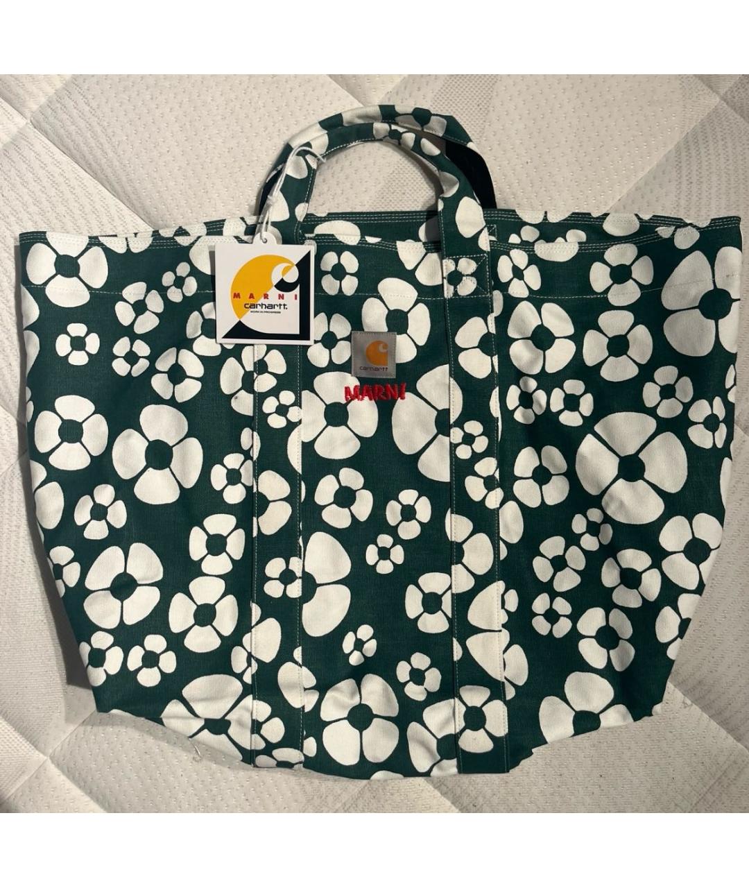 MARNI Мульти тканевая сумка тоут, фото 4