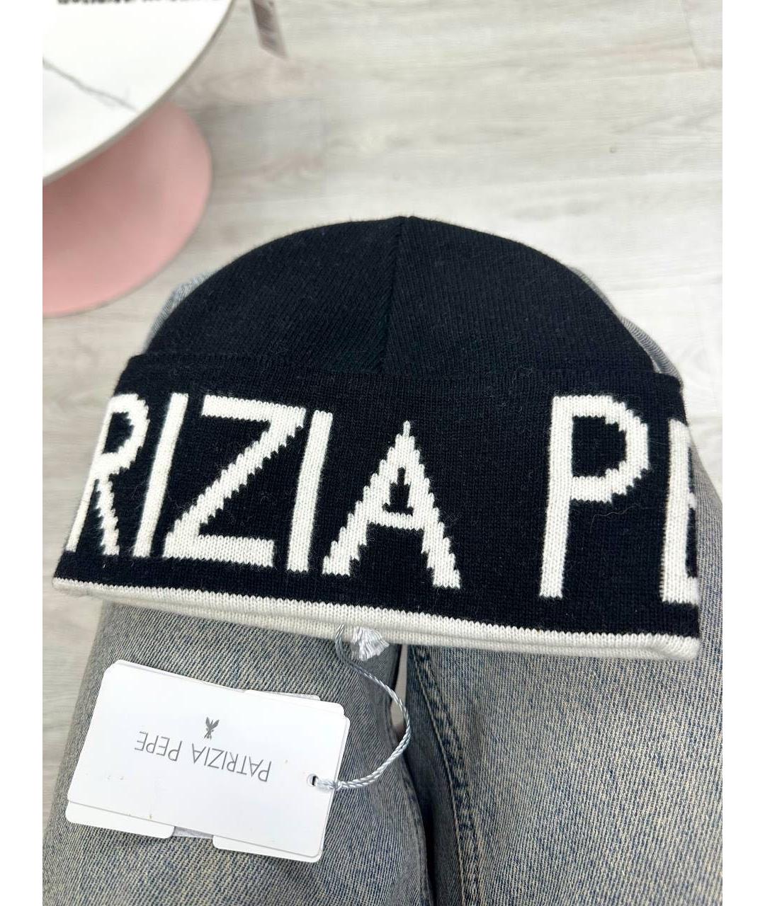 PATRICK TA Черная шерстяная шапка, фото 4