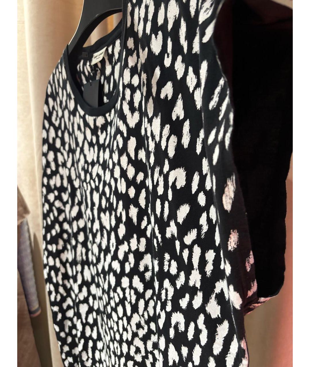 SAINT LAURENT Мульти хлопковая футболка, фото 5