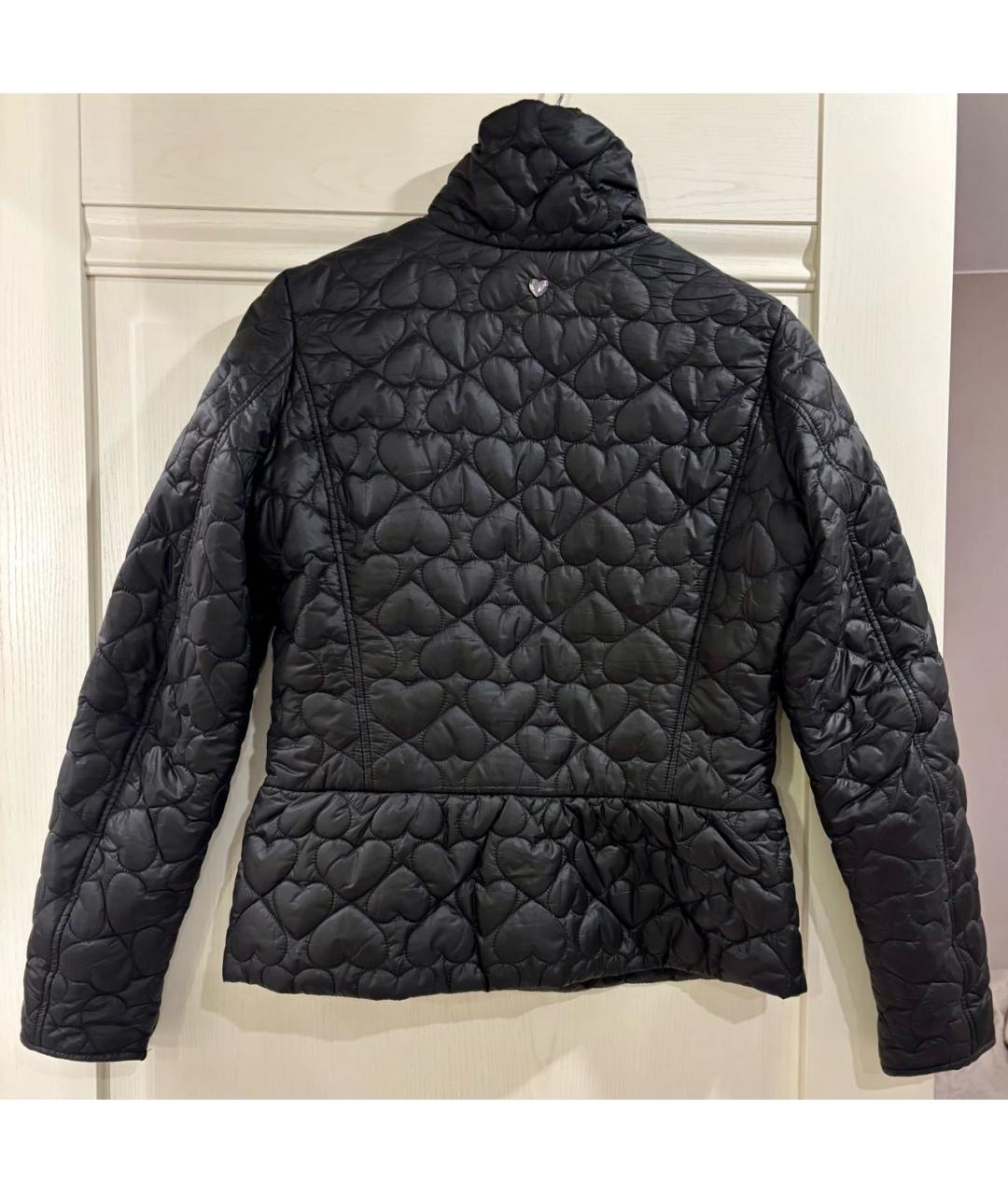 TWIN-SET Черная хлопковая куртка, фото 2