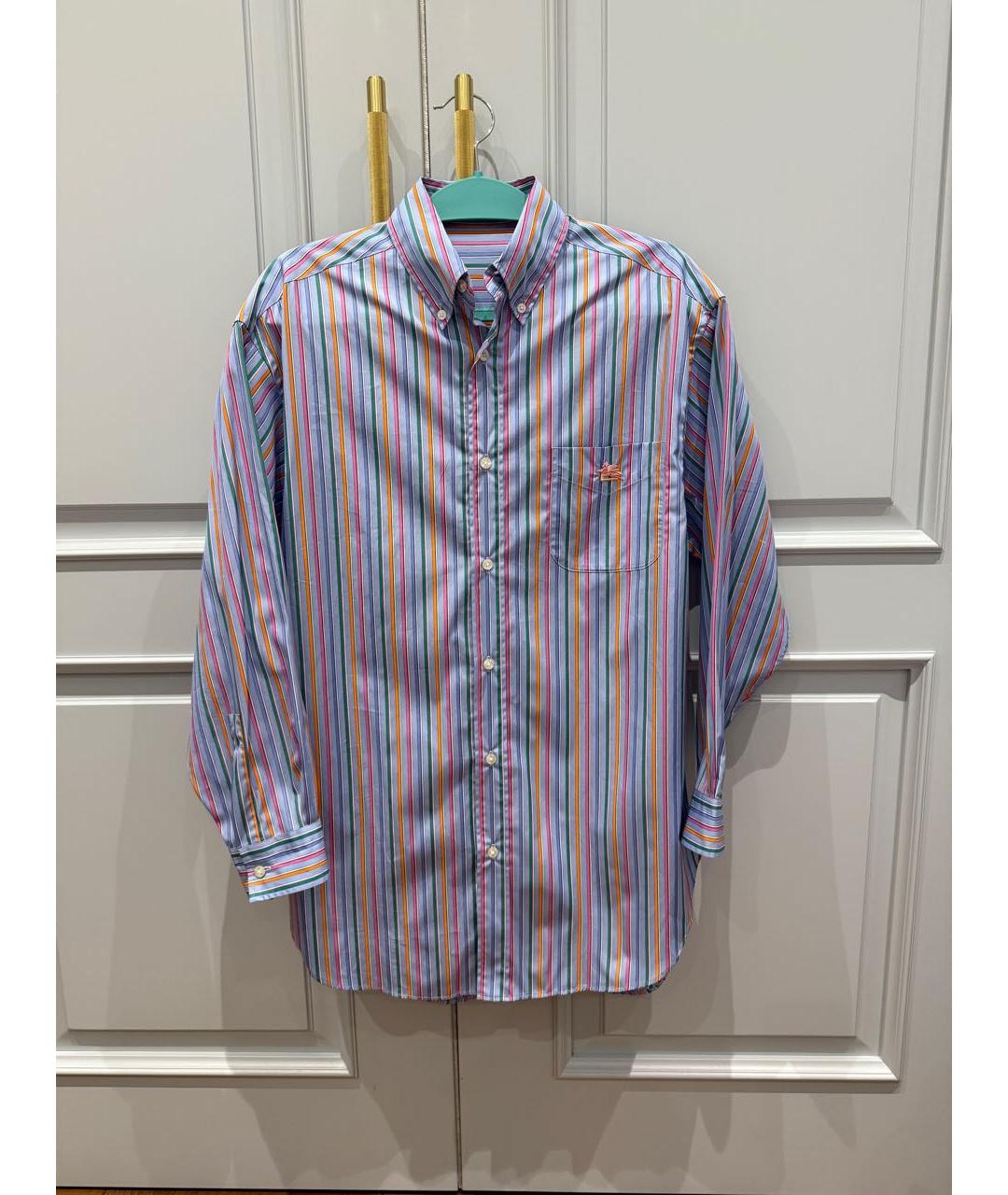 ETRO Мульти хлопковая рубашка, фото 6